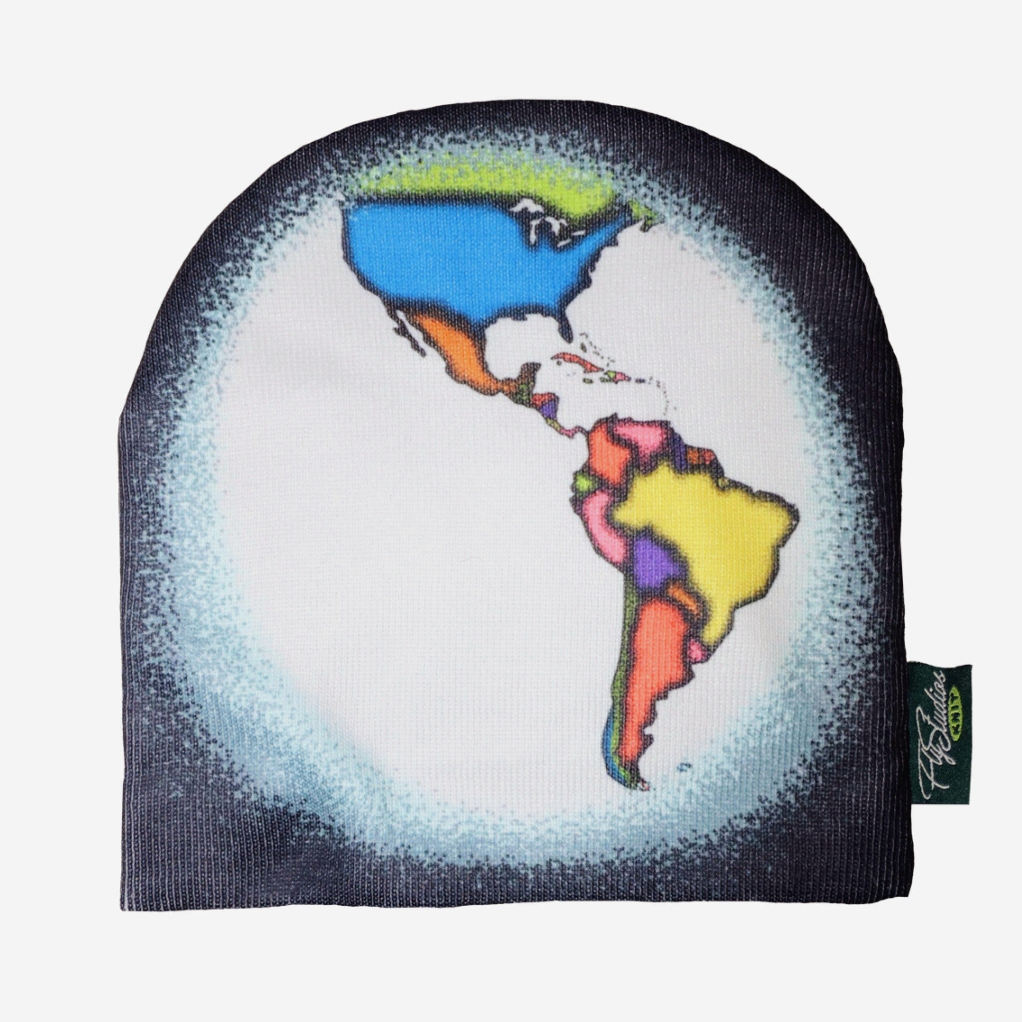 WORLD MAP BEANIE