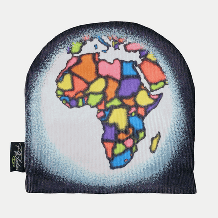 WORLD MAP BEANIE